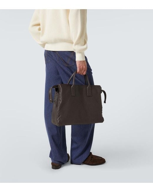 Bottega Veneta Aktentasche Interview Aus Leder in Black für Herren