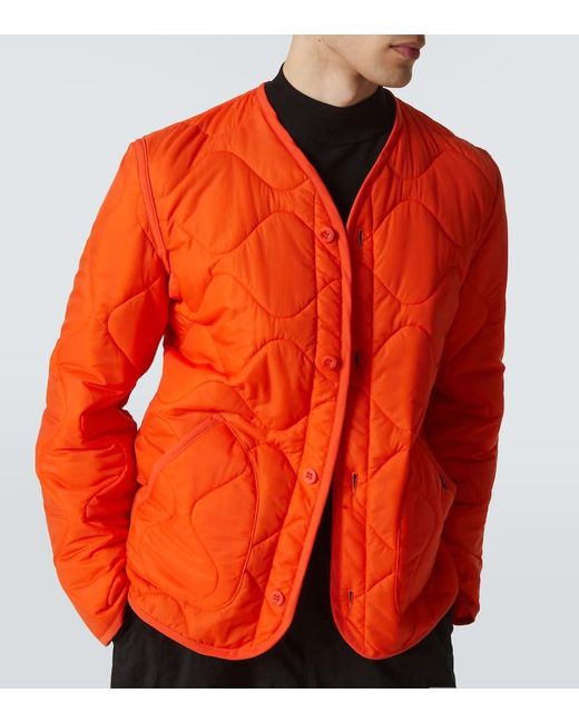 Junya Watanabe Red Ark Air Quilted Ripstop Jacket for men
