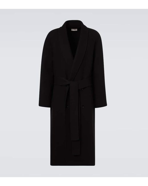Abrigo Ferro En Mezcla De Lana The Row de hombre de color Black