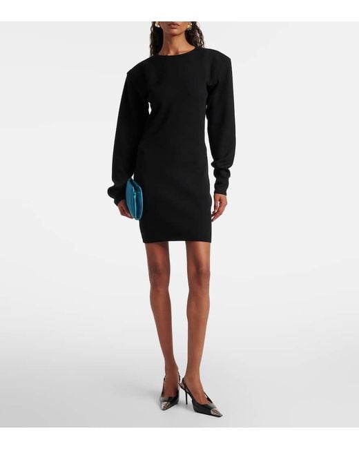 Saint Laurent Black Jeanne 90 Leather Slingback Pumps