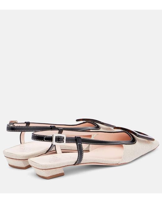 Escarpins Slingback Belle Vivier 25 Roger Vivier en coloris Pink