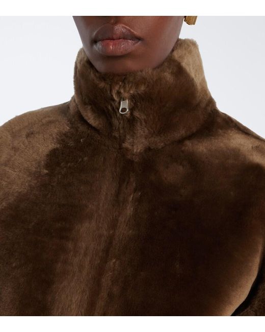 Arma Brown Indy Reversible Shearling Jacket