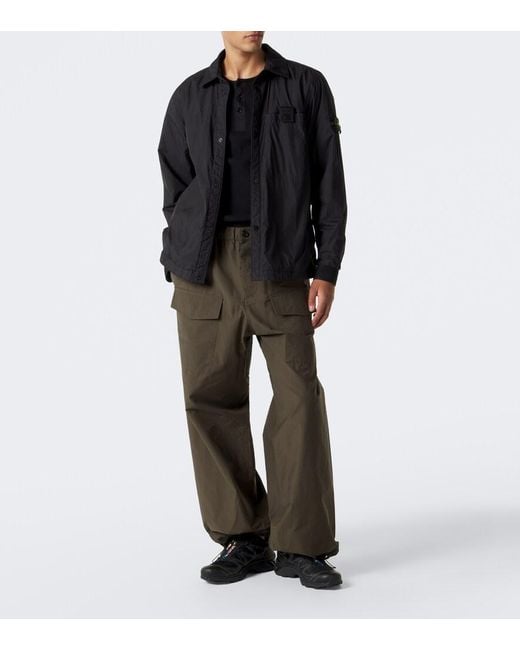 Stone Island Black Compass Jacket for men