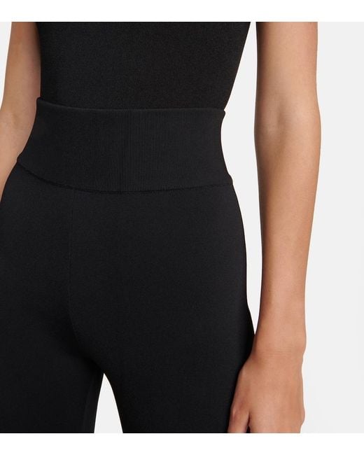 Alaïa Black Alaia High-rise leggings