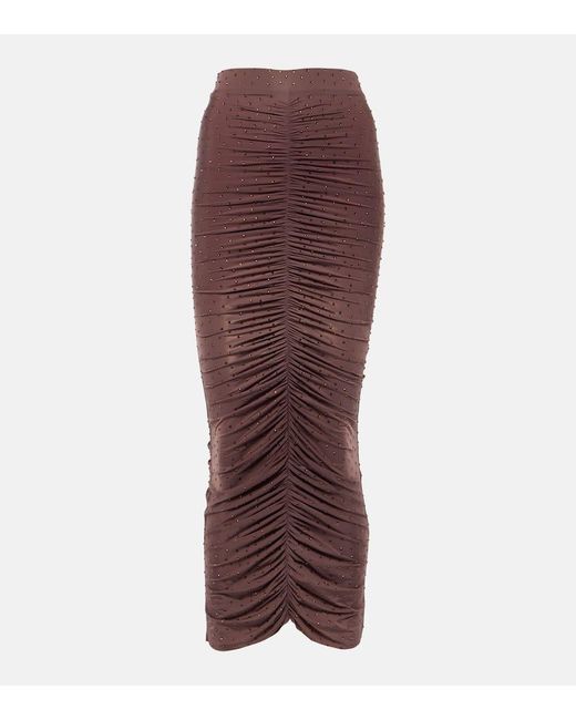 Gonna Midi di Alex Perry in Brown