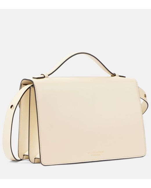 Victoria Beckham Natural Schultertasche Dorian Small Aus Leder