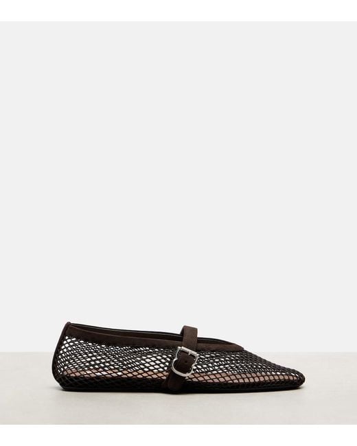 Alaïa Brown Ballet Flat