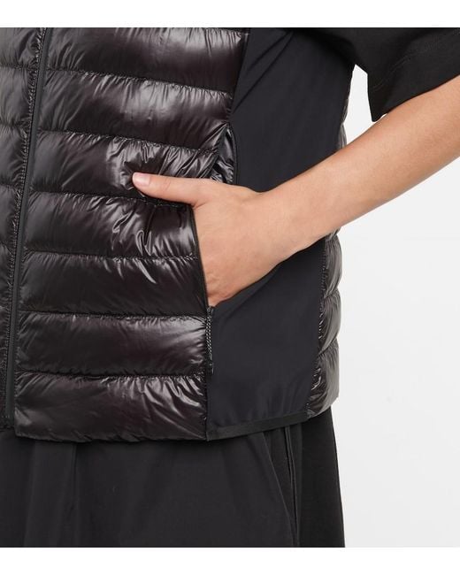 Chaleco De Plumas Spicules Moncler de color Black
