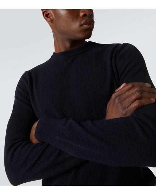 The Row Blue Benji Cashmere Sweater for men