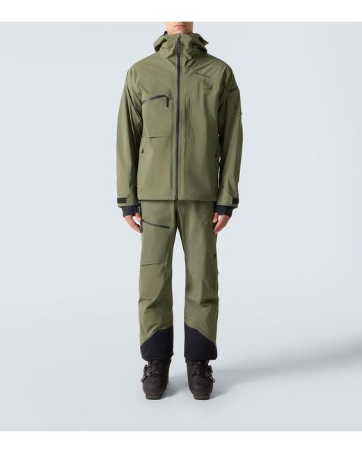 Peak Performance Green Alpine Ski Jacket for men