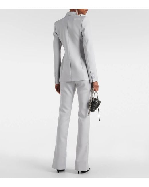 Off-White c/o Virgil Abloh Gray Blazer Corporate