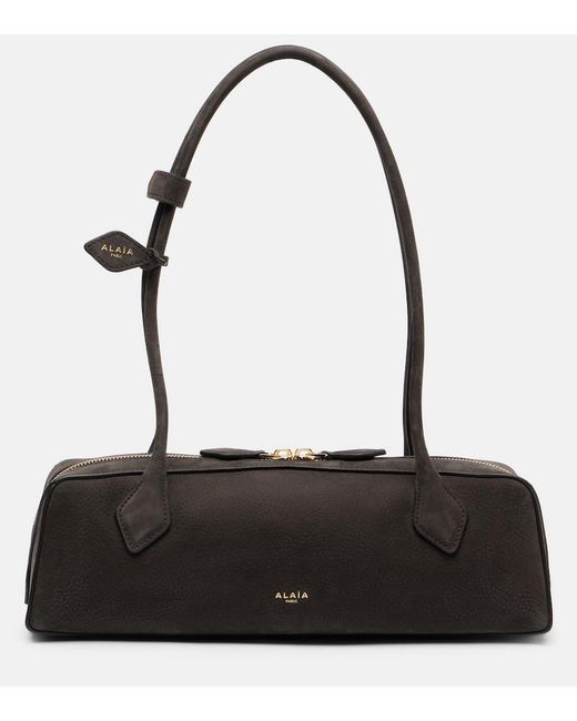 Alaïa Black Le Teckel Medium Leather Shoulder Bag