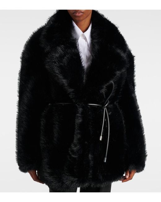 Sportmax Black Rosaria Coat