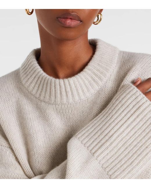 Lisa Yang Natural Sony Cashmere Sweater
