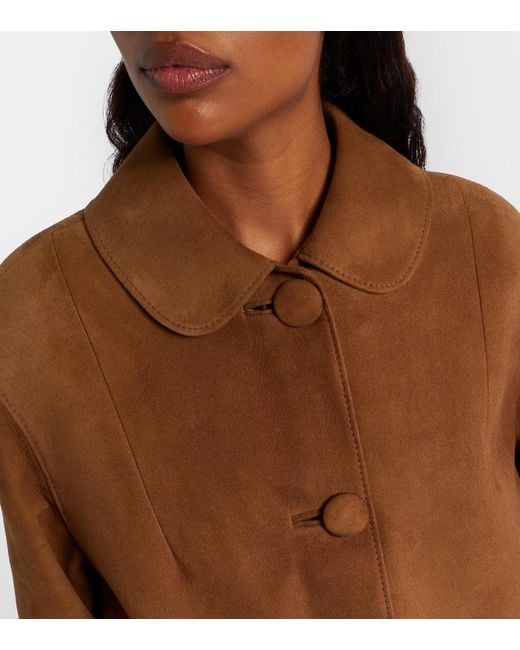 Prada Brown Suede Jacket