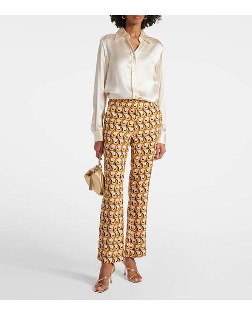 LaDoubleJ Metallic 24/7 Straight Pants