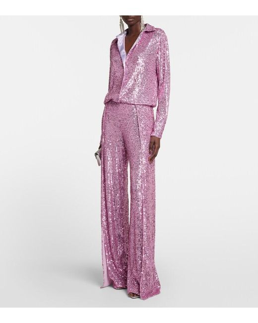 Tom Ford Pink Sequined Shirt