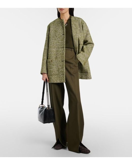 Gucci Brown Princetown Horsebit Gg Canvas Mules