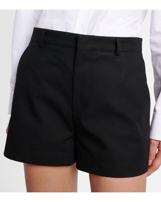 Gucci Black Shorts Aus Baumwolle