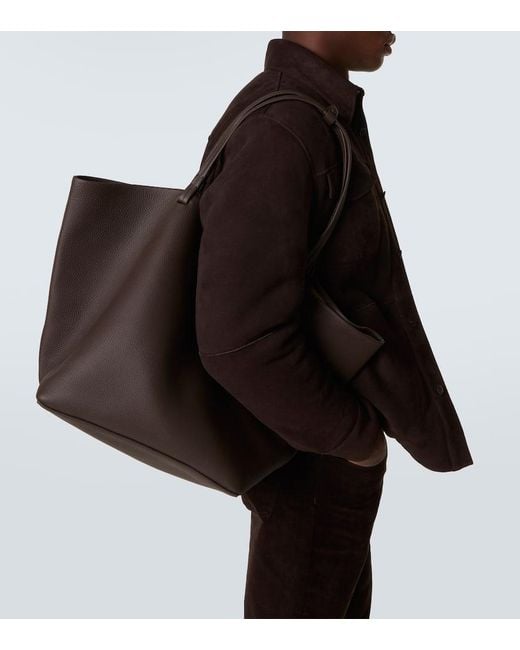 The Row Tote Bag Park Xl Aus Leder in Black für Herren