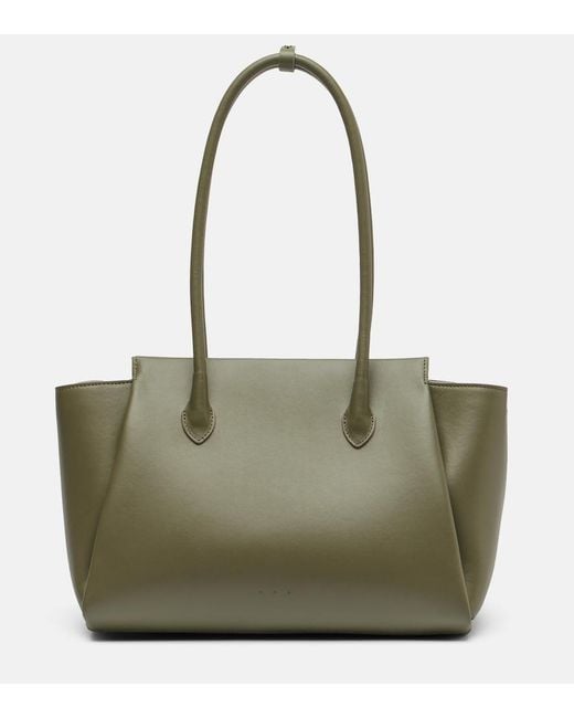 Aesther Ekme Green Ekme Leather Tote Bag