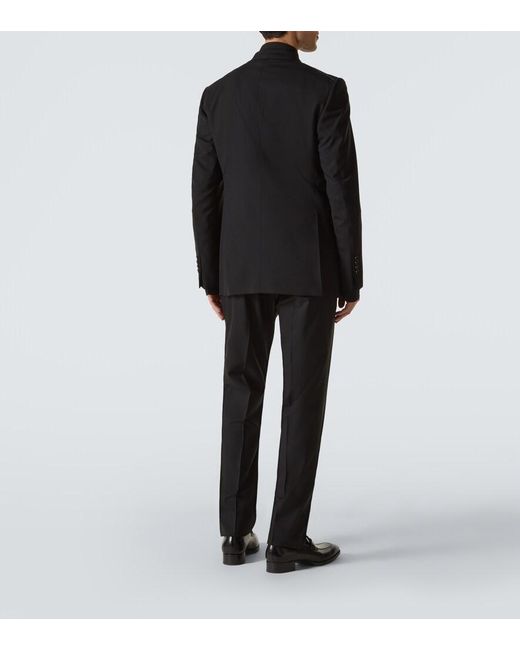 Tom Ford Black Shelton Wool Suit for men