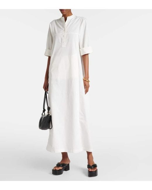 Abito Lungo di Dries Van Noten in White