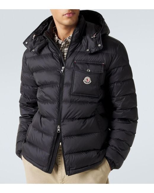 Moncler Black Verith Quilted Down Jacket for men