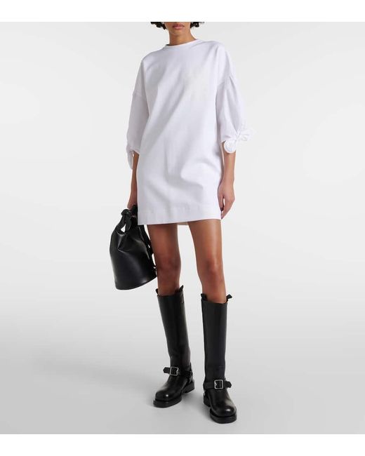 Vestido corto Agora de jersey Max Mara de color White