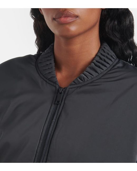 The Upside Gray Carlotta Bomber Jacket