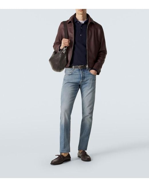Lardini Blue Slim Jeans for men