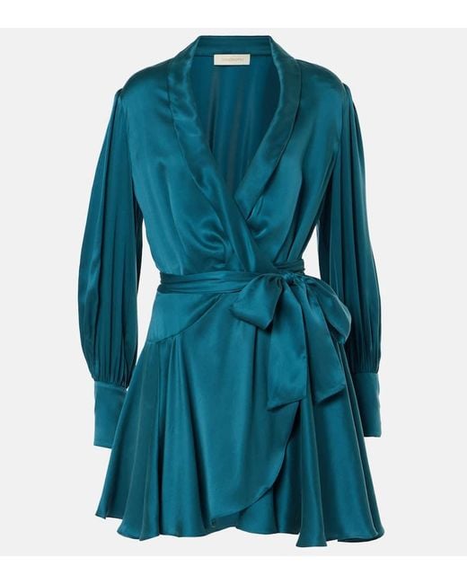 ワンピース ZIMMERMANN SILK WRAP DRESS ZIMMERMANN Silk Wrap Midi Dress | TNT - The New Trend | Shop