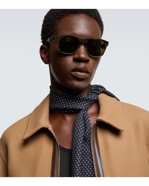 Tom Ford Green Marlon Rectangular Sunglasses for men