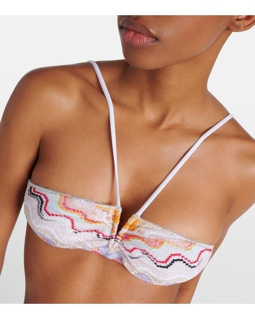 Missoni White Zig Zag Bikini