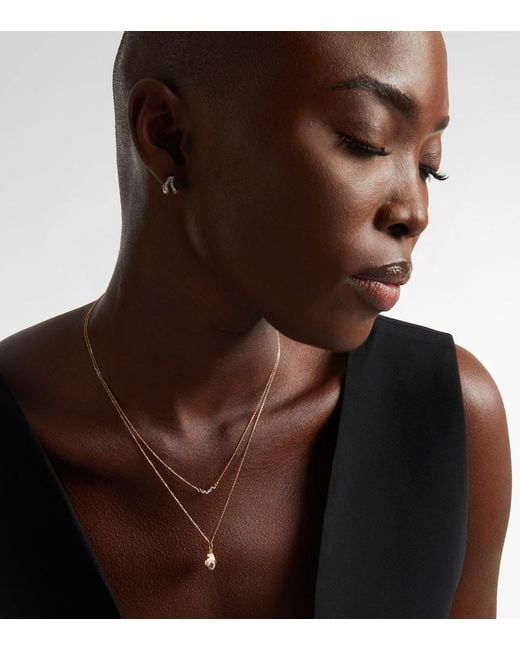 Mateo White 14Kt Necklace With Diamonds