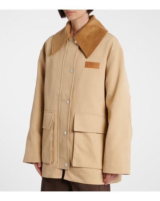 Ganni Natural Twill Jacket