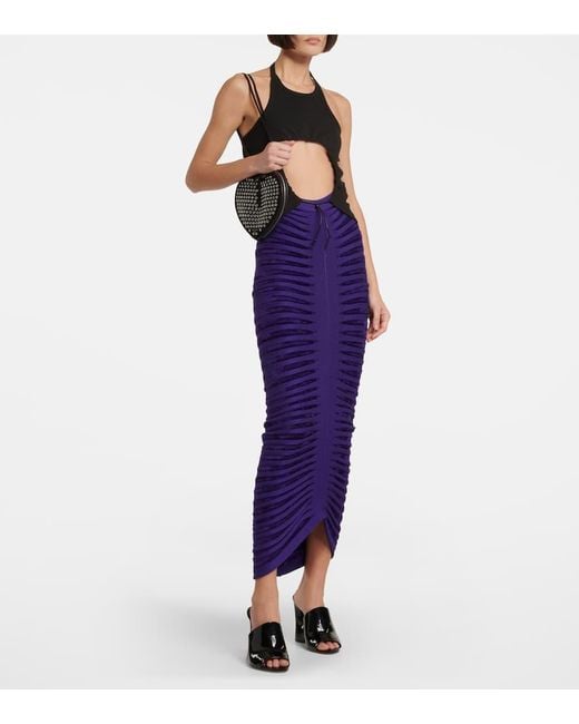 Alaïa Black Top Aus Baumwolle