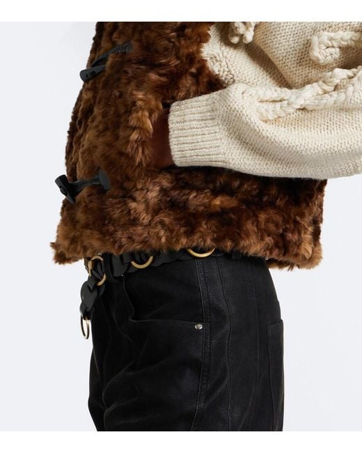 Chaleco Jocya Isabel Marant de color Brown