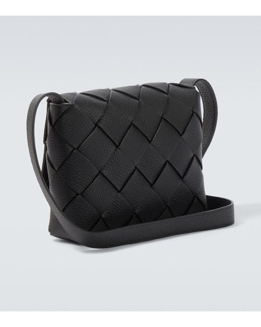 Bottega Veneta Black Diago Bag for men