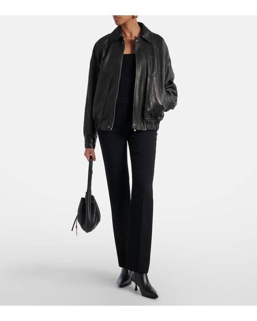 Gianvito Rossi Black Leather Ankle Boots