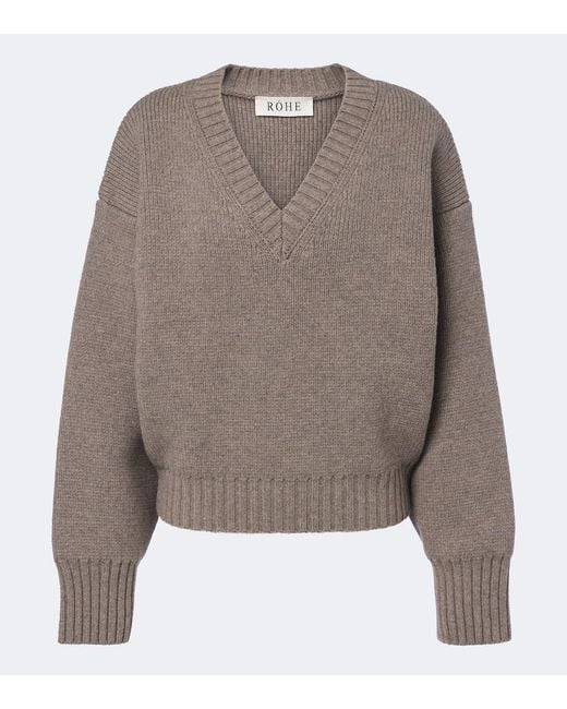 Rohe Gray Wool Sweater