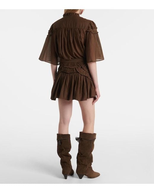 Isabel Marant Brown Ceola' Skirt