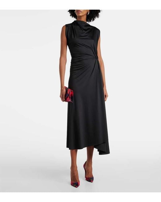 Christian Louboutin Red Kate 100 Satin Pump