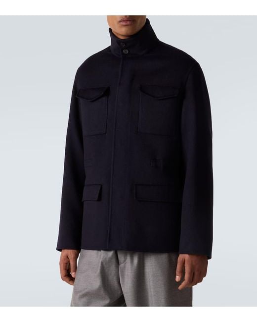 The Row Jacke Tanith Aus Kaschmir in Blue für Herren