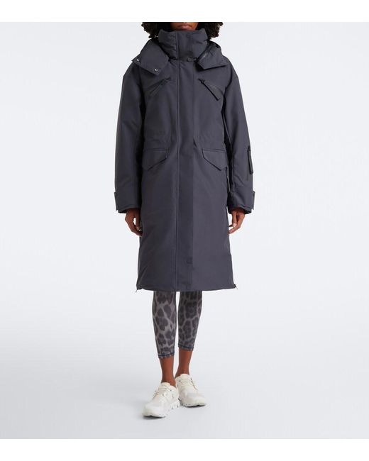 Adidas By Stella McCartney Blue Hooded Parka