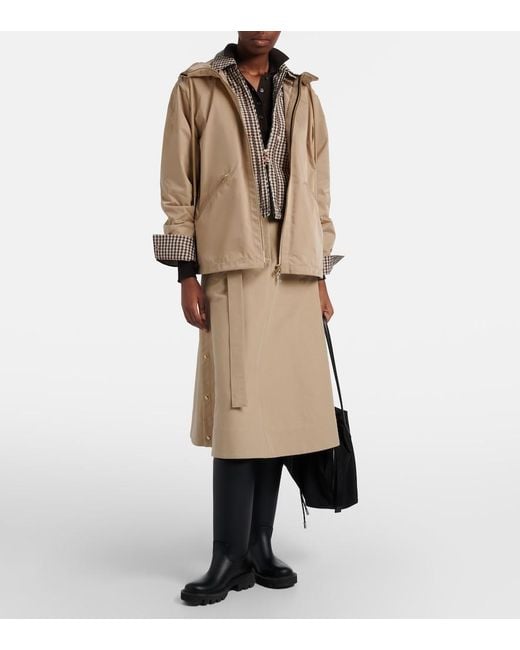 Moncler Natural Cassiopea Gabardine Jacket