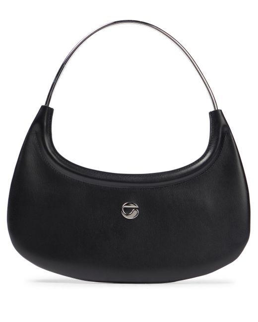 Coperni Black Ring Baguette Swipe Shoulder Bag