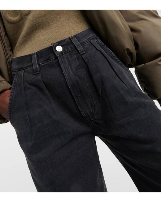 Citizens of Humanity Blue Maritzy High-Rise Wide-Leg Jeans