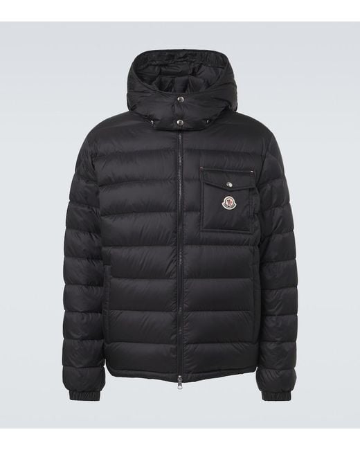 Moncler Black Verith Quilted Down Jacket for men