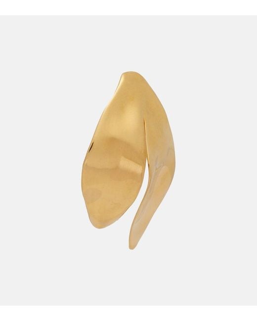 Balenciaga White Bloom Earrings